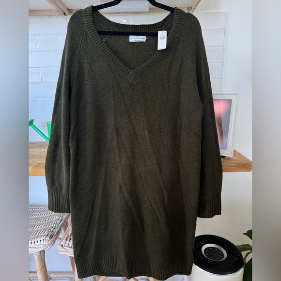 Old Navy Dresses & Skirts - NWT Old Navy Mini Sweater Dress Olive Green Medium